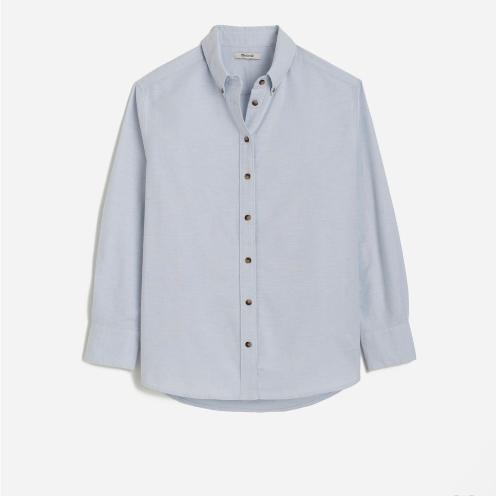 NWT Madewell Oversized Button Up Shirt in Oxford